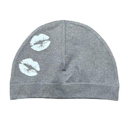 Grey skull cap